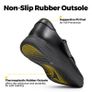 Brand New Women's Extra Wide Leather Shoes Velcro Fastener Breathable Image 5