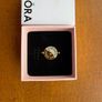 Pandora Sun and Moon Reversible Medallion Ring Sterling silver and 14k gold plating BRAND NEW Image 10