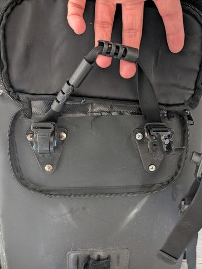 25L Black Pannier Bag