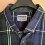 Mens Mish Mash long sleeve shirt navy Size XL extra large  check tartan BRAND NEW BNWT Image 4