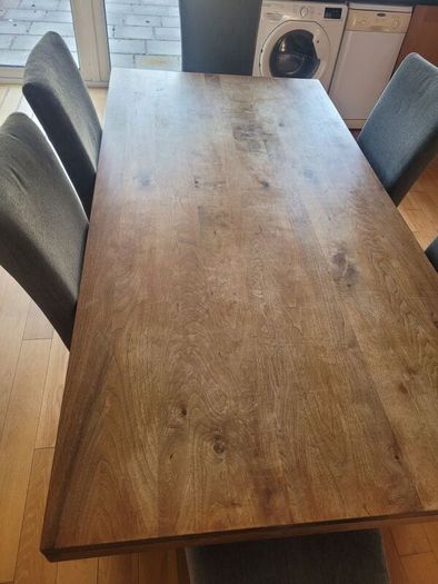 dining room table and chairs