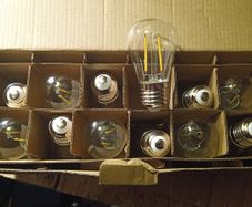 Twelve e27 edison large screw LED Light Bulbs Bulbs for Festoon Lights