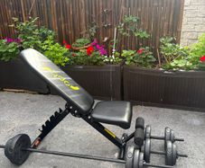 Adjustable Weight Bench Set