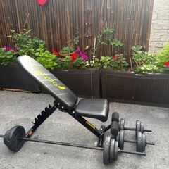 Adjustable Weight Bench Set