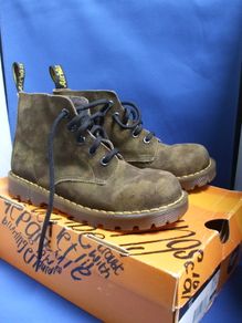 SALE!  Children's Khaki Dr. Martens Eyelet Boots
