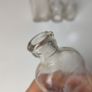 262 - Set of 5 Cork Top Vintage Universal Medicine Chemicals Clear Glass Decorative Collectible Bottles Image 5