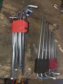 Alan key set and torx set