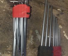Alan key set and torx set