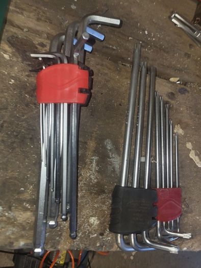 Alan key set and torx set