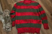 Margaret Olschewskis Freddy Krueger sweater