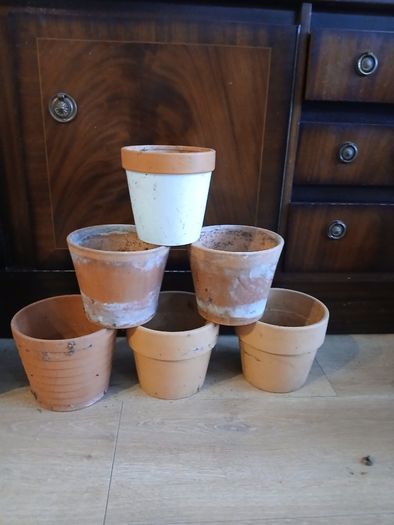 Terracotta ceramic Plants Pot set of 12