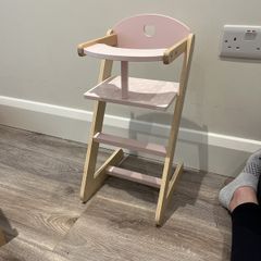 Baby twin bed and high chair