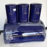 New vintage retro bread bin and 3 new cannisters from  80's in wrapping Image 3