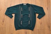 Carraig Donn Men's V-Neck Jumper Size Medium