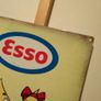 "FREE POST" Esso garage sign tin metal sign Image 5