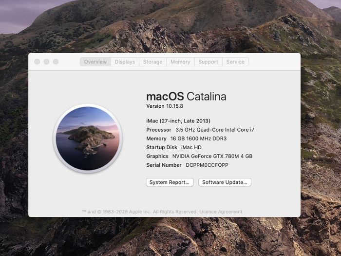 iMac (21.5 inch, Late 2013)