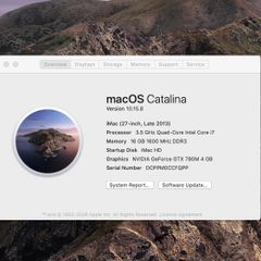 iMac (27 inch, Late 2013)
