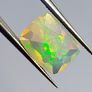 Faceted Ethiopian opal 1.89 ct Image 2