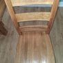 Solid Oak Dining table and 8 chairs Image 2