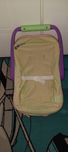 Dolls car seat