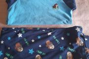 boys fleece pyjamas 12-13 years