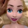 Disney Frozen Elsa Styling Head Used approx. 20 cm. Please see photos Image 3