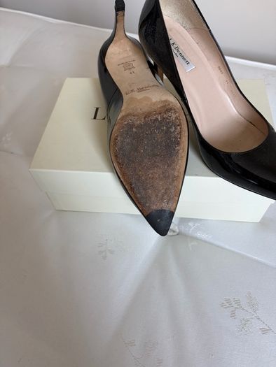 LK Bennett Black Heel Shoe