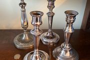 Set of Candle Holders  Mixed &amp; Matched