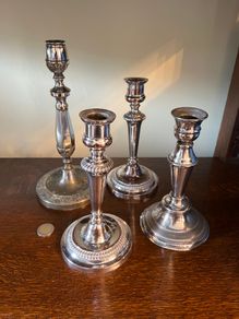 Set of Candle Holders  Mixed & Matched