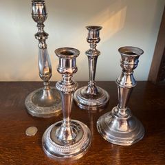 Set of Candle Holders  Mixed & Matched
