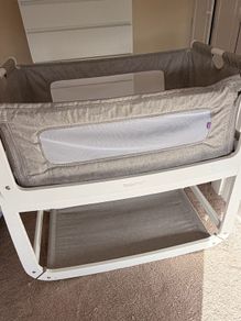 Snuzpod 3 bedside crib