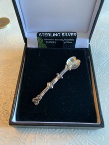 Silver  Snuff Spoon