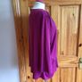 Savoir Ladies Plum Stretchy Sequin beaded top size 24 Includes postage Image 2