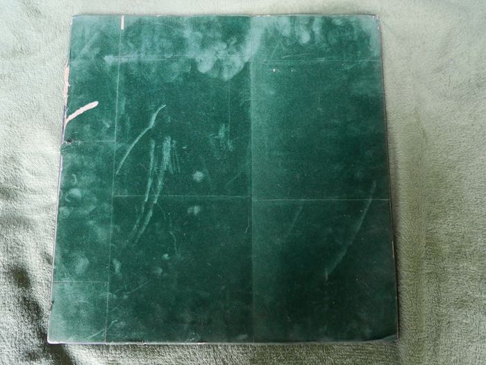 Vintage Marble Chess Board, 14 inch Marble Chess Board, 14 inch Pink and Black Checked Game board