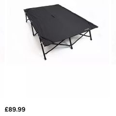 double camping bed