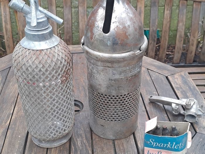 Vintage Mineral Water Syphon