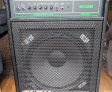 Bass amp, 2 inputs, 15 inch speaker, original owner. Good working order and recently serviced.
