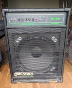 Bass amp, 2 inputs, 15 inch speaker, original owner. Good working order and recently serviced.