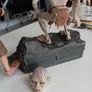 Neca Frodo and Gollum Lotr 1/4 scale figures Image 6