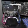 RGB Light Wireless PS4 & Switch Controller Joystock Transparent Image 7
