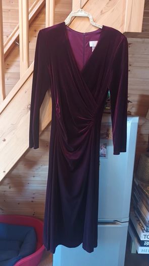 Couture dress by J Ribkoff, vintage size 12, D18 post 6e