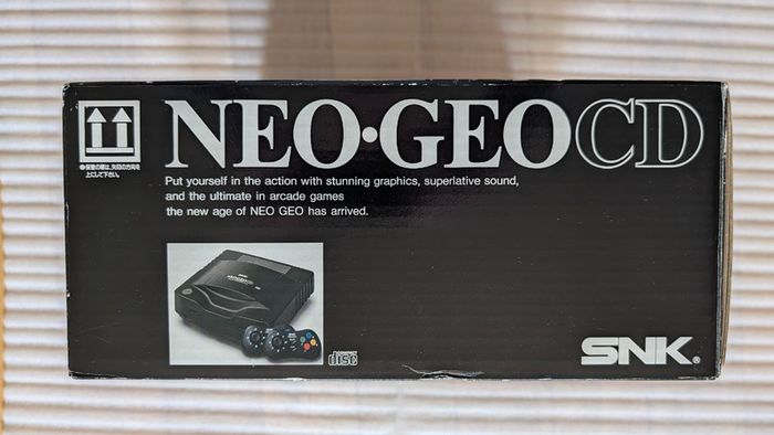 Boxed Neo Geo CD Top Loader - Furrtek NeoCD SD Loader - Japan Import