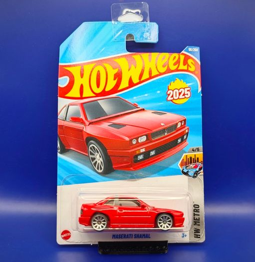 Hot Wheels Maserati Shamal, new.