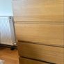 Ikea Malm Oak Chest of Drawers Image 4