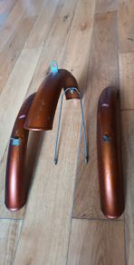 Vintage Kids Bike Front Mudguards x3