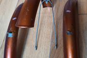 Vintage Kids Bike Front Mudguards x3