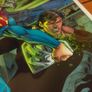 Superman Unchained #4 ! Jurgens & Rapmund 75th Anniversary Superman Reborn Variant Cover ! Limited 1 for 25 ! Rare ! Image 3