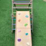 HAPPYMOON Pikler colored climber with two colored ramps, climbing triangle, Montessori climbing gym Image 10