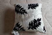 Leaf Jacquered Cushion