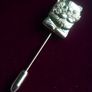 Vintage Forever Friends Stick Pin Broach Badge Andrew Goldsword Gold Tone Bear Image 4